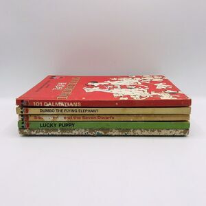 Lot of 5 Disney Wonderful World of Reading Hardcover Books Well Worn!